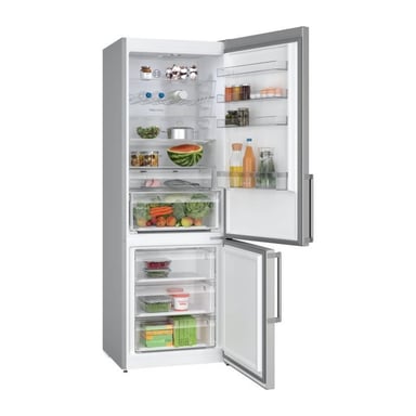 Frigorífico combinado independiente BOSCH - KGN497ICT - 440L - No Frost - 203X70X67cm - Acero inoxidable