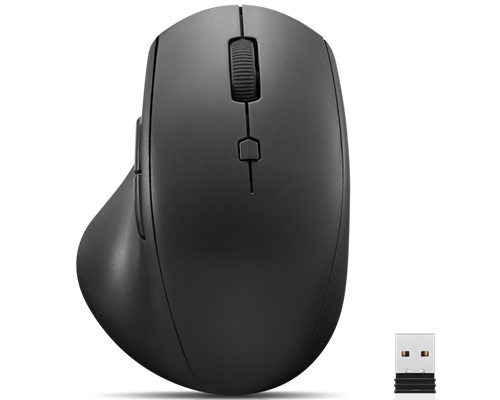 Lenovo 600 Wireless Media Bureau Droitier RF sans fil Optique 2400 DPI Neuf