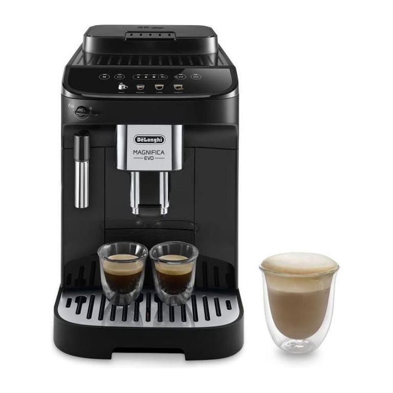 DELONGHI ECAM290.22.B - Machine a cafe Expresso Broyeur Magnifica Evo - 1450W - 3 boissons - 1,8L - 250g de grains - Neuf