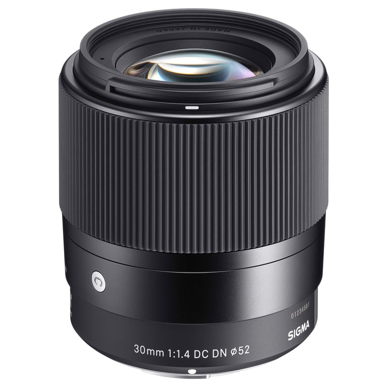 Objectif hybride Sigma 30mm f1.4 DC DN Contemporary pour Canon EF - vue 2