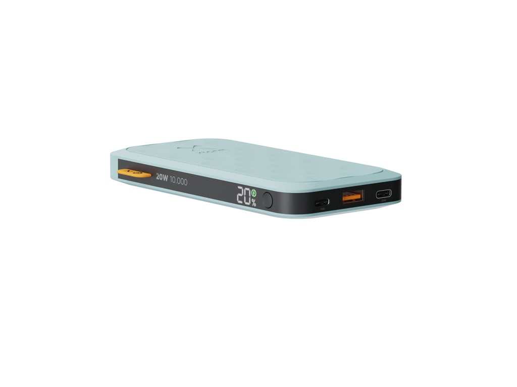 Xtorm 20W Fuel Series Powerbank 10.000mAh - Teal Blue - Neuf