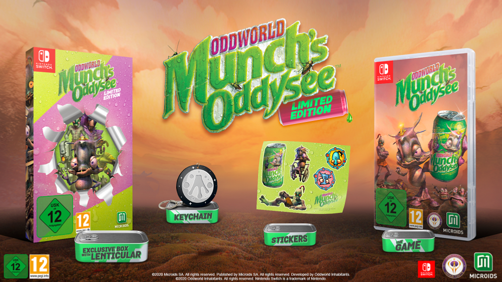Oddworld Munch?s Oddysee Edition Limitée Switch