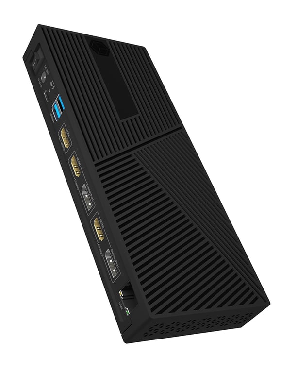 ICY BOX IB DK2246AC Avec fil USB 3.2 Gen 2 3.1 Gen 2 Type A Neuf