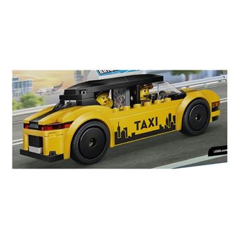 LEGO® City 60487 Le taxi jaune - vue 5
