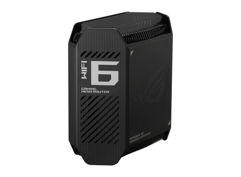 ASUS ROG Rapture GT6 AX10000 AiMesh 1 Pack Tri-bande (2,4 GHz / 5 GHz / 5 GHz) Wi-Fi 6 (802.11ax) Noir 4 Interne - Neuf