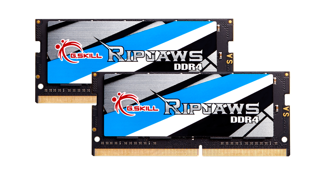G.Skill RipJaws Series SO DIMM 2 x DDR4 2666 MHz CL19 - vue 2