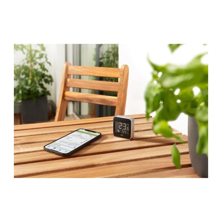 Station météo connectée EVE WEATHER Technologie Apple HomeKit Bluetooth Thread Neuf - vue 2