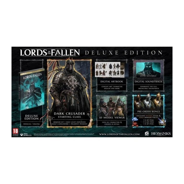 Lords Of The Fallen - Juego Xbox Series X - Edición Deluxe