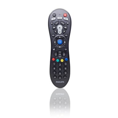 Télécommande universelle Philips SRP3013 3-en-1 TV STB BD ergonomique pavé numérique Noir