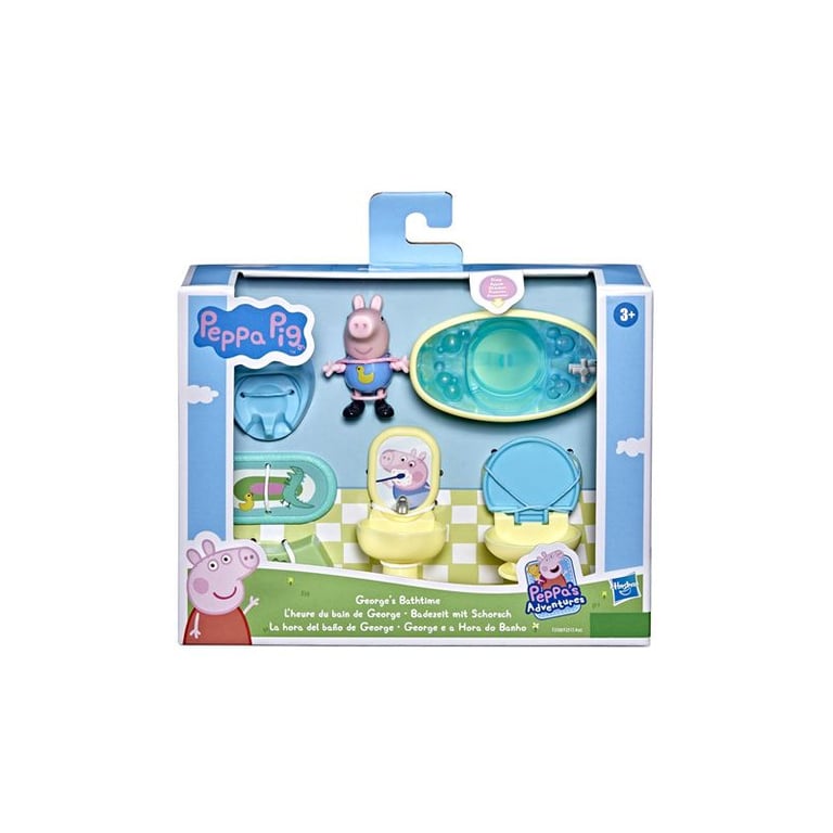 Peppa Pig Figurine L'heure du bain de George