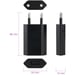 Techly IPW-USB-ECBKG cargador de dispositivos móviles GPS, MP3, Teléfono portátil, PDA, Smartphone Negro Sector Interior