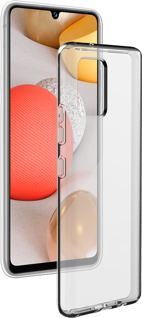Coque Silisoft souple Transparente pour Samsung G A42 5G Bigben