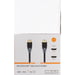Cable HDMI de alta velocidad, macho-macho, 8K, Ethernet, texto, dorado, 1,5 m