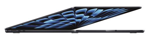 Macbook Air M3 (2024) 13,6', 256 GB 8 GB Apple GPU 8, Medianoche - QWERTY español