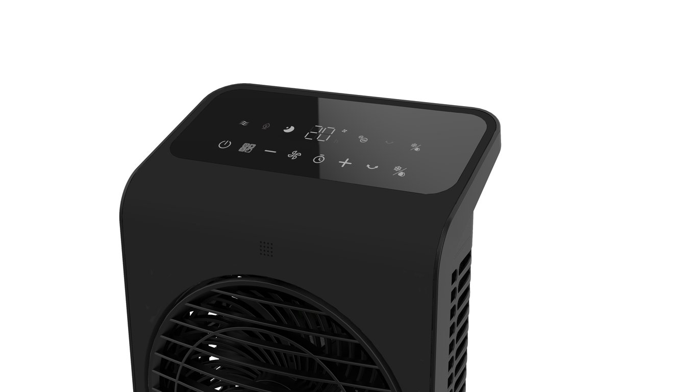 Rafraîchisseur d'air Clean Air Optima CA-104B – 3en1 Ventilateur Humidificateur - vue 2