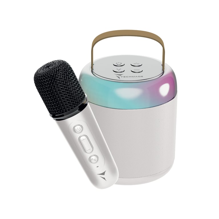Techmade TM K2 WH haut parleur portable et de fête Orateur du parti Neuf