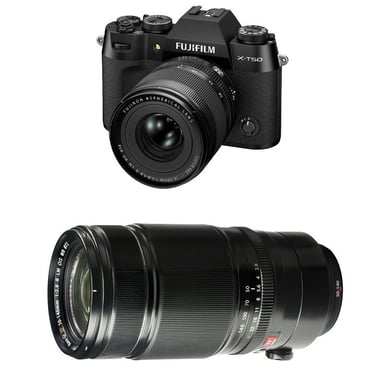 FUJIFILM X-T50 NOIR + 16-50 + 50-140