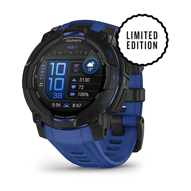 Garmin Instinct 3 3,05 cm (1.2 ) AMOLED 45 mm Numérique 390 x 390 pixels Noir GPS (satellite) - Neuf