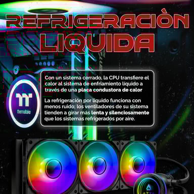 PC da gioco Racing Equinox D5 - Intel Core i7-12700F, RAM 32 Go, M.2 2 To, RTX 5070 Ti, raffreddamento a liquido 240 mm, Windows 11 Pro, Wifi, PC Gamer