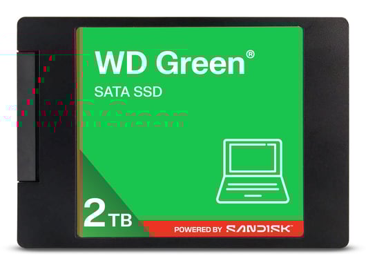 Western Digital Green WDS100T5G0A 2 To 2.5'' Série ATA III 3D NAND