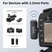 Microfono lavalier wireless BOYA BY-WM3T-M2 con connessione TRS da 3,5 mm per fotocamere DSLR e videocamere