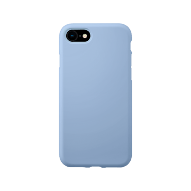 Funda antichoque de gel de silicona suave para Apple iPhone 7/8/SE 2020/SE 2022, Azul lila