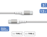 Force Power Câble Renforcé USB C/Lightning 2m 3A Blanc - Câble