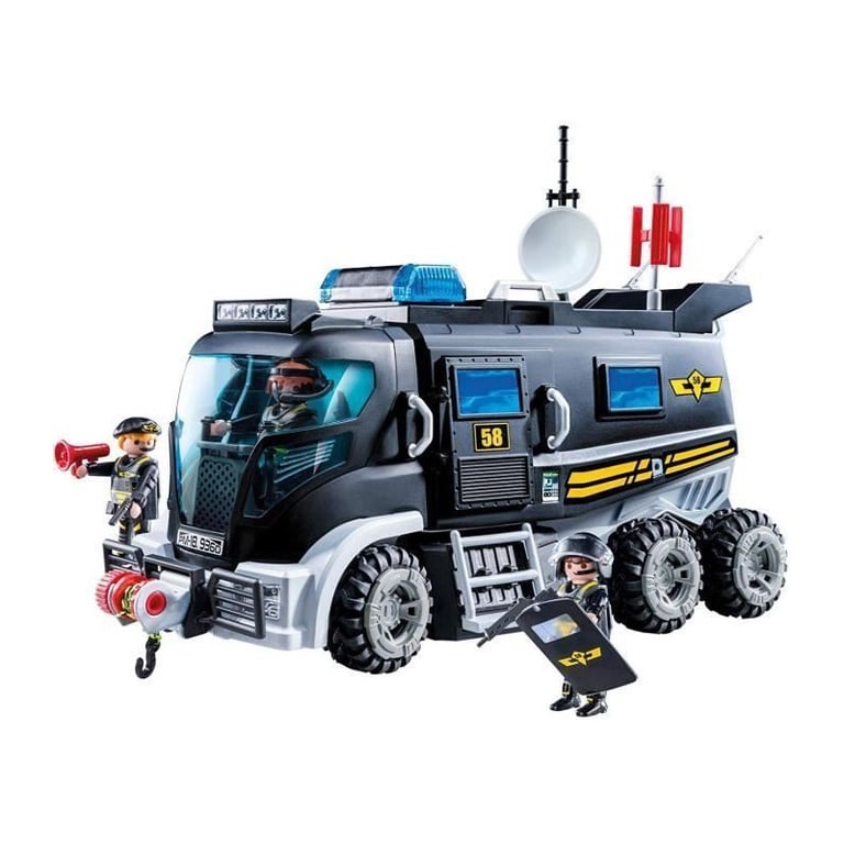 Playmobil 9360 Camion Policiers Élite Sirène Gyrophare - vue 4