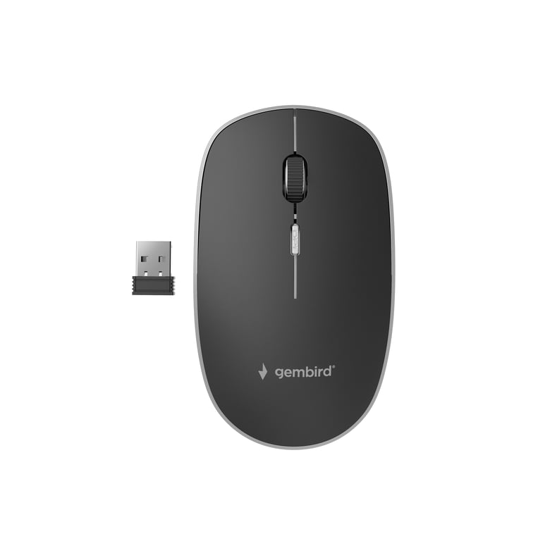 Souris Gembird MUSW-4B-01 – Optique Ambidextre RF Sans Fil 1600 DPI 4 Boutons