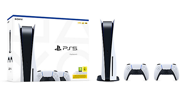 Consola PlayStation 5 Estándar + 2º Mando DualSense Blanco