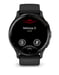 Garmin Venu 3 Wifi, Boitier noir et bracelet en silicone, Noir