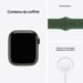 Apple Watch Series 7 OLED 41 mm Digital Pantalla táctil 4G Verde Wifi GPS (satélite)
