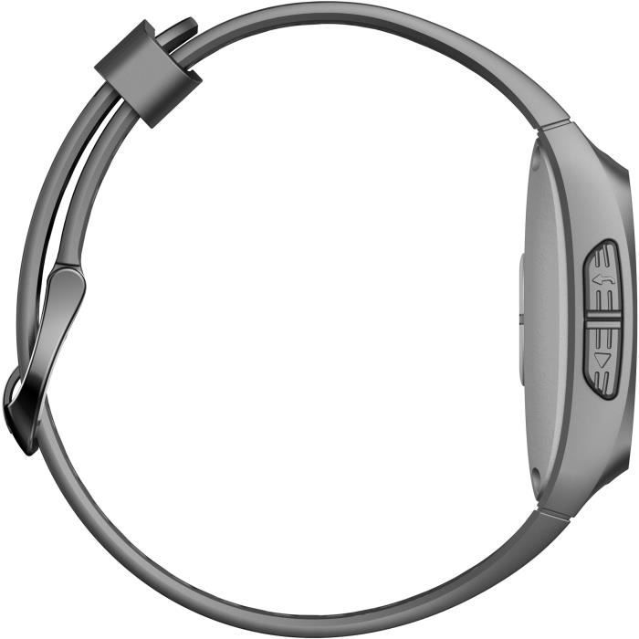 WEE PLUG Explorer 3s Montre Connectée - GPS - Cardio - Bluetooth -  Multisports - IP68 - Noir/Gris - Wee'Plug