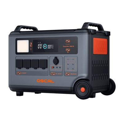 Oscal PowerMax 3600 SE con batteria LiFePO4 3600