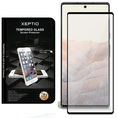 Protection d'écran vitre en Verre trempé Full Cover Noir Google Pixel 7 Pro 5G  - Tempered Glass Screen Protector/Films Protecteur