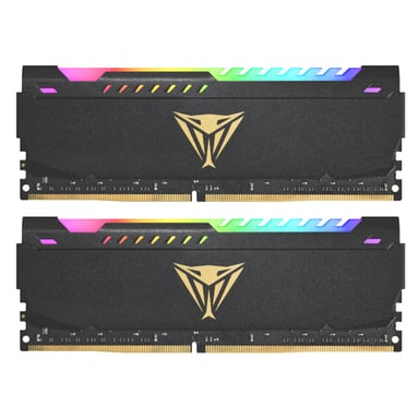 Patriot Memory Viper Steel RGB PVSR416G360C8K módulo de memoria 16 GB 2 x 8 GB DDR4