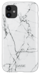 Custodia effetto marmo per Apple iPhone 11, bianco