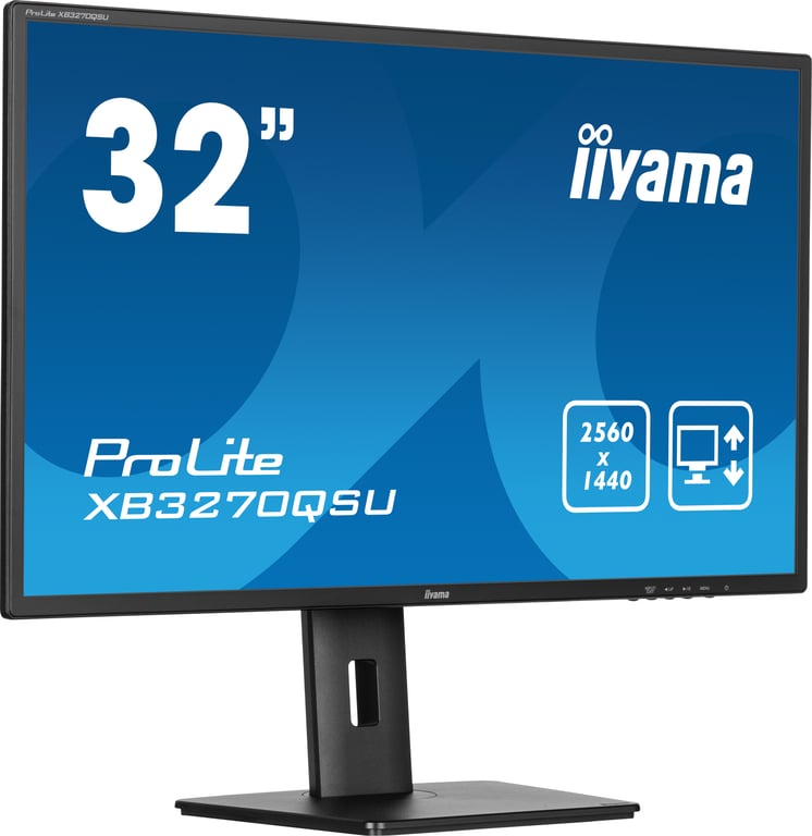 iiyama ProLite XB3270QSU-B1 écran plat de PC 80 cm (31.5 ) 2560 x 1440 pixels Quad HD LED Noir - Neuf