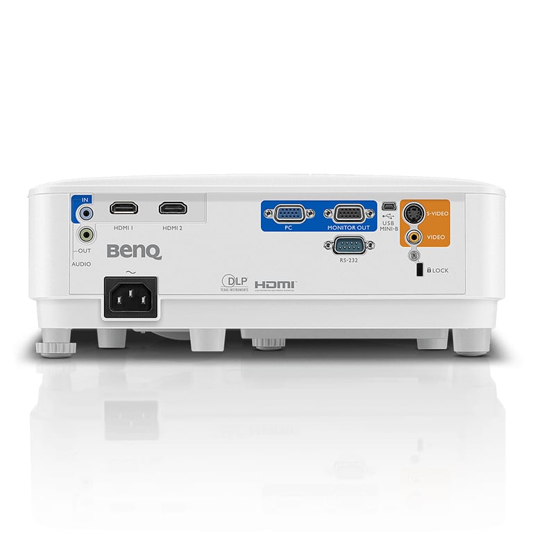 BenQ MX550 vidéo-projecteur Projecteur à focale standard 3600 ANSI lumens DLP XGA (1024x768) Compatibilité 3D Blanc