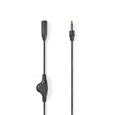 Nedis CAGP22090BK10 câble audio 1 m 3,5mm Noir