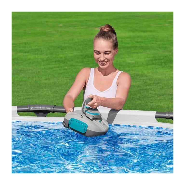 Robot piscine Bestway Rechargeable et autonome 15m² - vue 4