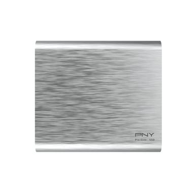 PNY Pro Elite 250 GB USB Tipo C 3.2 Gen 2 (3.1 Gen 2) Plata