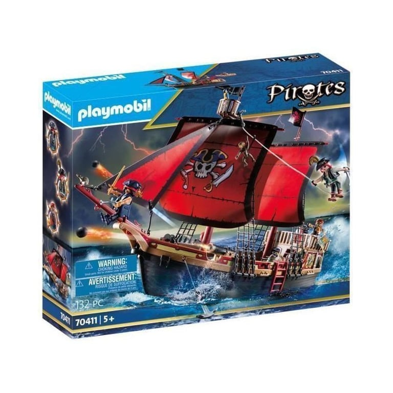 Playmobil 70411 Bateau Pirate - vue 2
