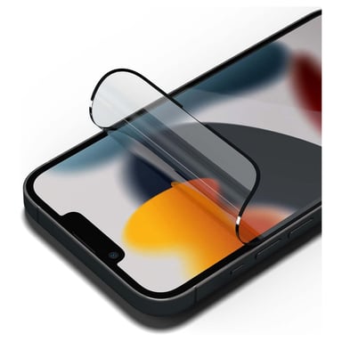 RHINOSHIELD protection écran anti-chocs 3D Transparent compatible avec [iPhone 14/13 / 13 Pro] Résiste aux chocs et aux rayures - Couverture intégrale 3D courbée - Installation facile