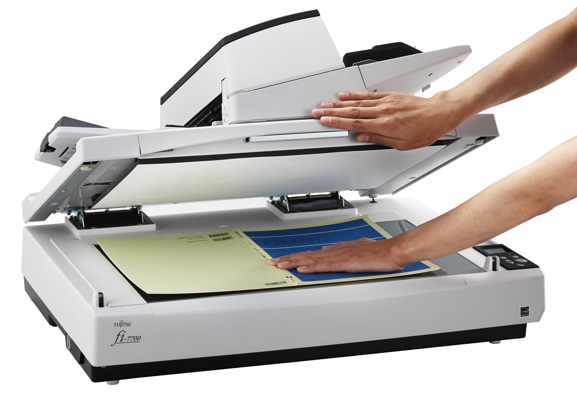 Ricoh fi 7700 Scanner de documents CCD Triple Recto verso ARCH B 600 dpi x 600 dpi jusqu'à 100 ppm mono / jusqu'à 100 ppm couleur Chargeur automatique de documents 300... - vue 9