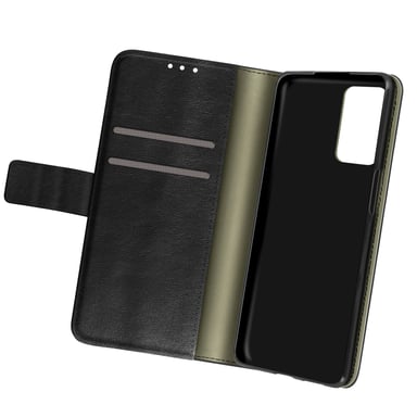 Funda Oppo A54 5G / A74 5G Tarjetero Soporte Vídeo Negro