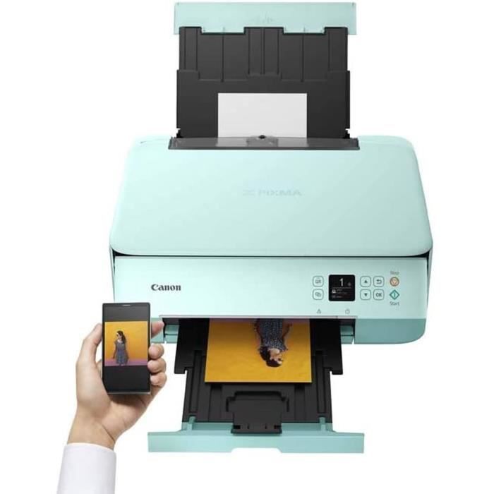 Impresora Multifunción - CANON PIXMA TS5353A - Office & Photo Inyección de tinta - Color - WIFI - Verde