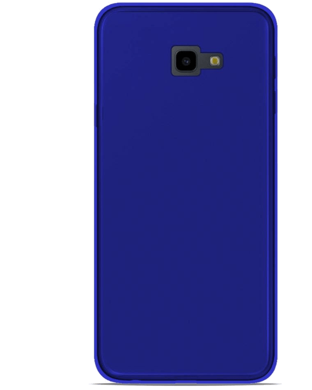 Coque silicone unie compatible Givré Bleu Samsung Galaxy J4 Plus 2018