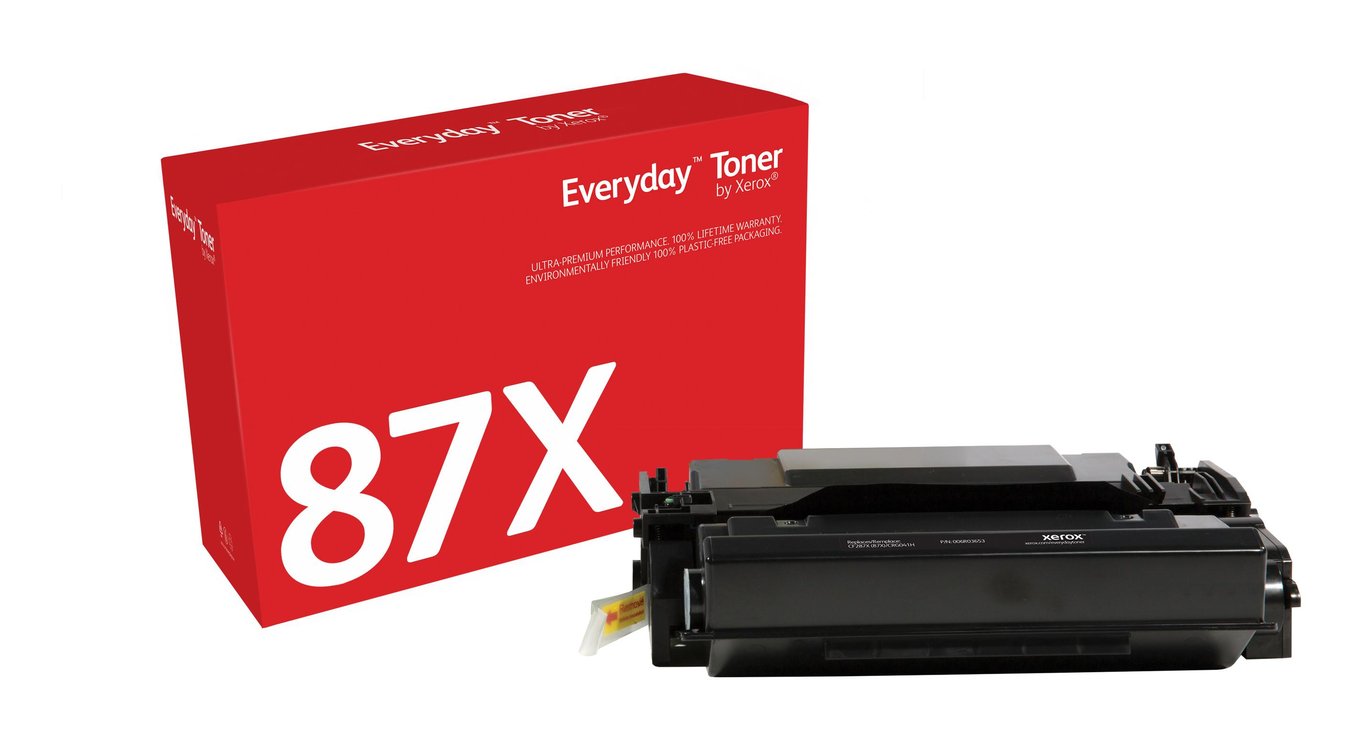 Everyday Toner  di Xerox Nero compatibile con HP 87X CF287X High capacity (TONER BLACK HP 87X - XEROX EVERYDAY) - Neuf