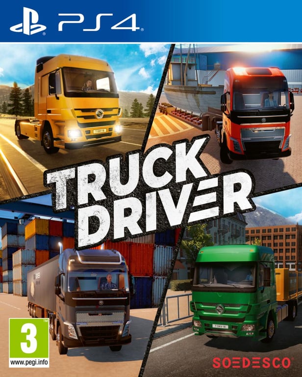Truck Driver Jeu PS4 - vue 2